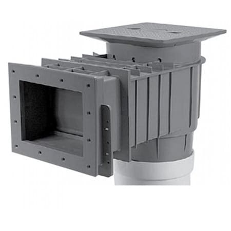 Handson Wide Mouth Vinyl Liner Skimmer with 2 in. Socket for Inground Swimming Pools HA2546324